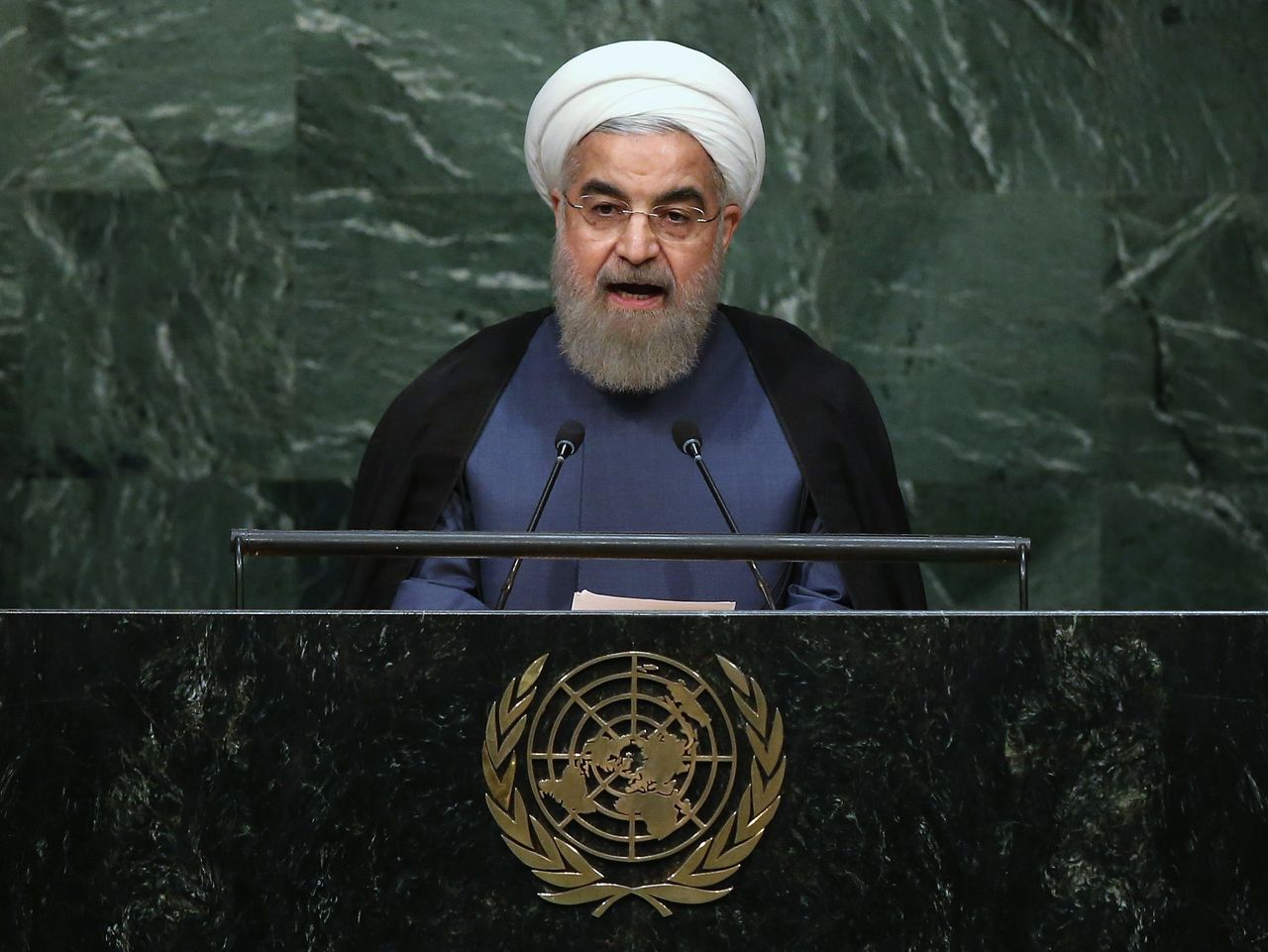 Iranian President Hassan Rouhani.