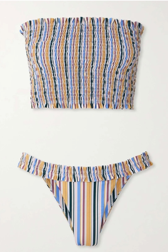 Elisa Striped Recycled Bikini