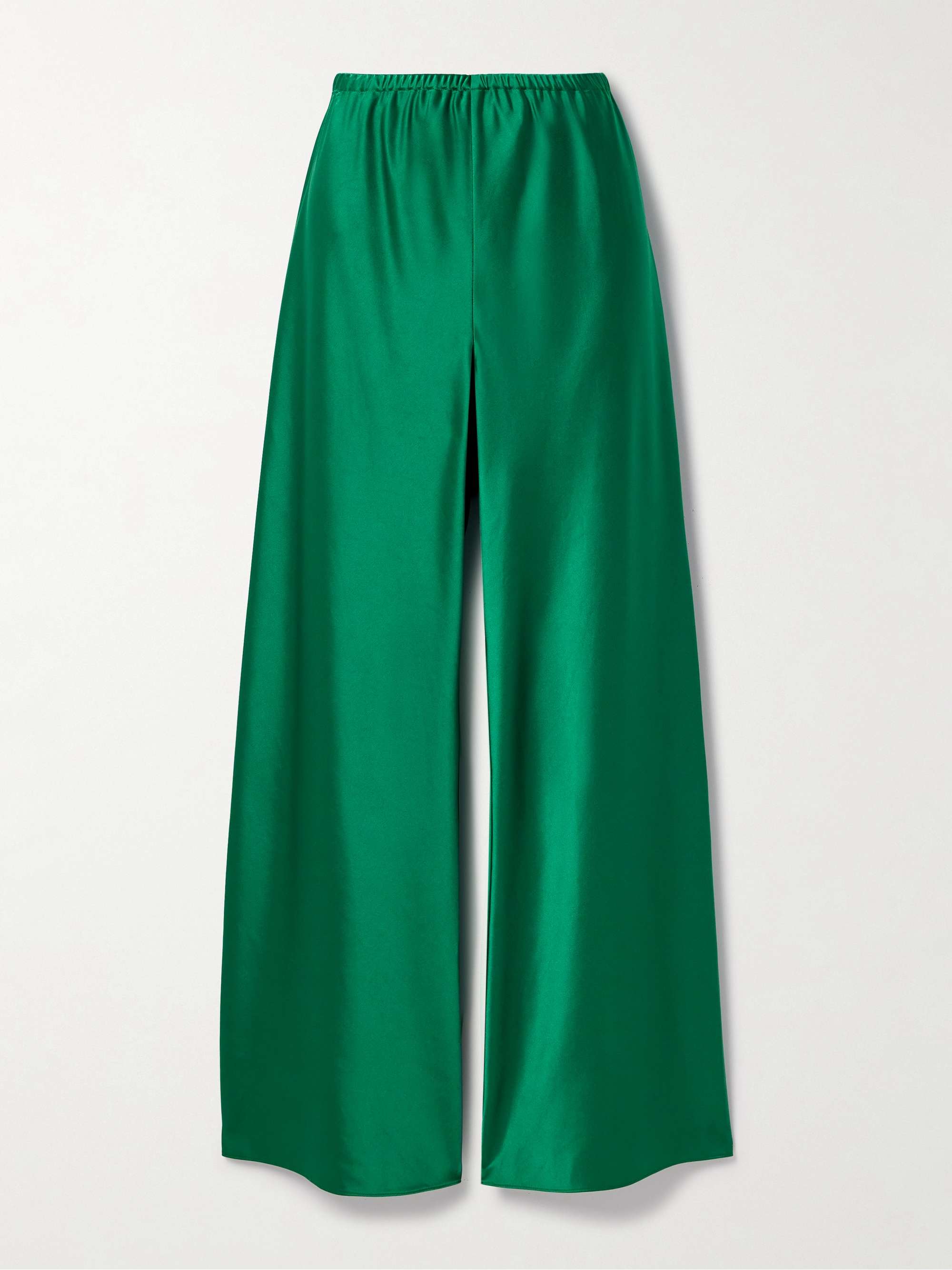 Colby Satin Wide-Leg Pants
