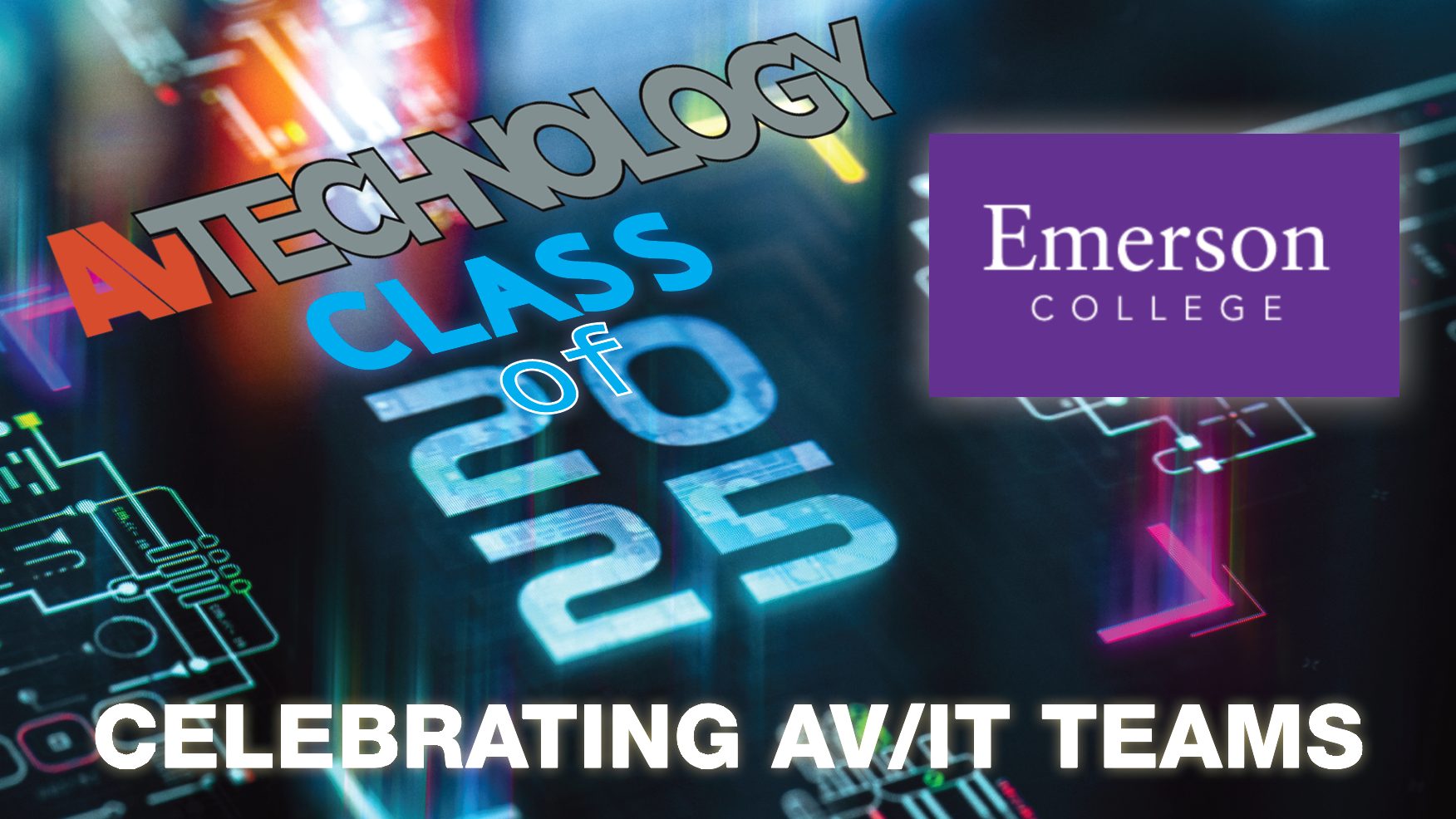 AV Technology Class of 2025, Emerson College