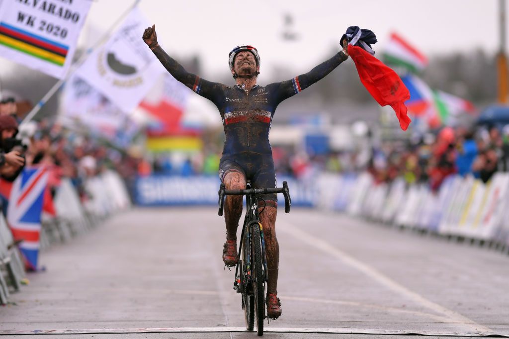 Marion Norbert-Riberolle (France) wins under-23 women's title at UCI Cyclo-cross World Championships