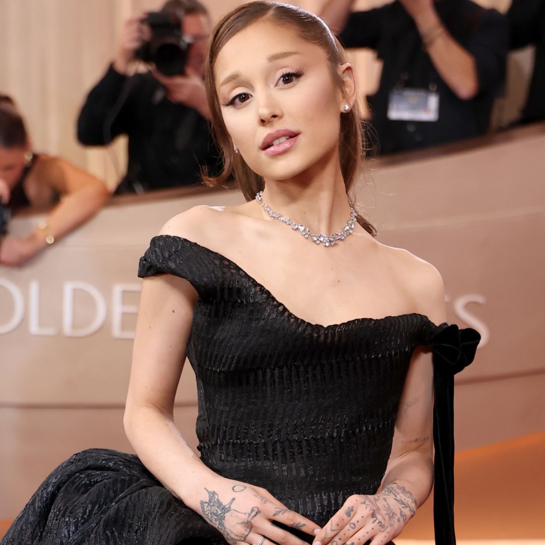 Ariana Grande at the 2026 Golden Globes
