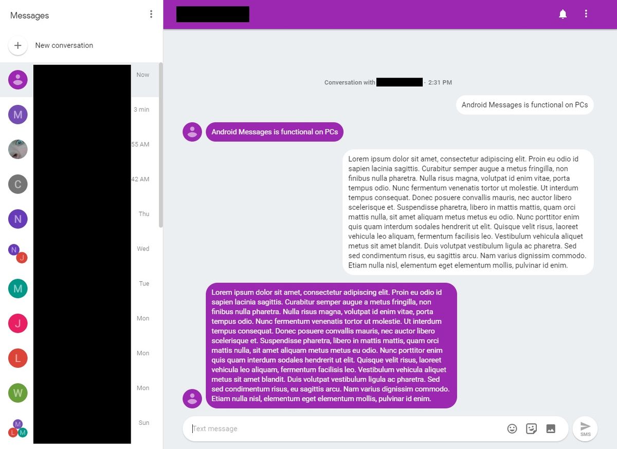 How to Send Texts From a PC Using Android Messages | Tom's Guide