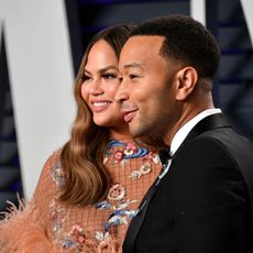 beverly hills, ca february 24 chrissy teigen l and john legend attend the 2019 vanity fair oscar party hosted by radhika jones at wallis annenberg center for the performing arts on february 24, 2019 in beverly hills, california photo by dia dipasupilgetty images