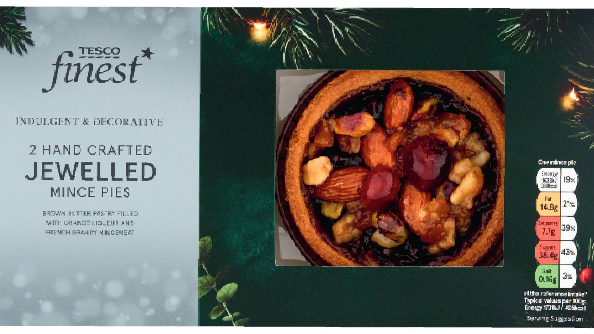 Tesco Finest Jewelled Mince Pies