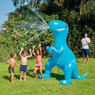 kid connection Blue dinosaur sprinkler