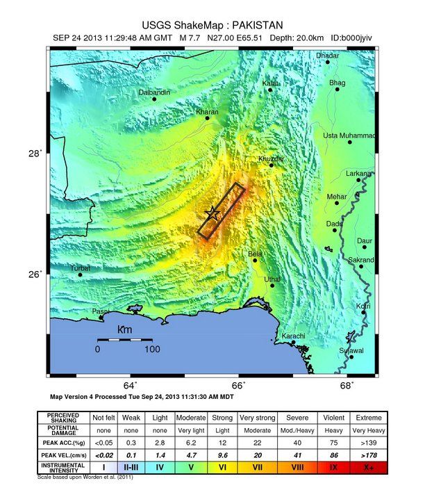 Pakistan earthquake