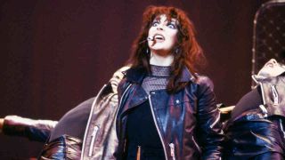 Kate Bush performing onstage in 1979