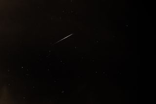 The 2018 Geminid meteor shower, as seen from Sunnyvale, California.