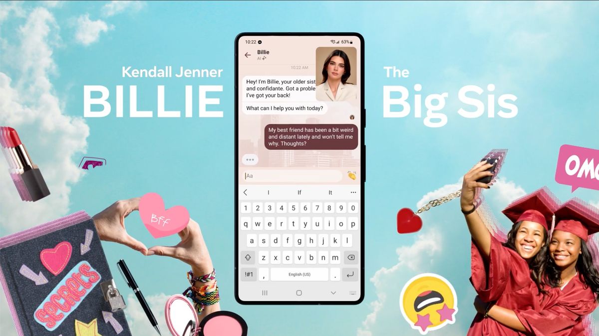 AI chatbot kendall jenner