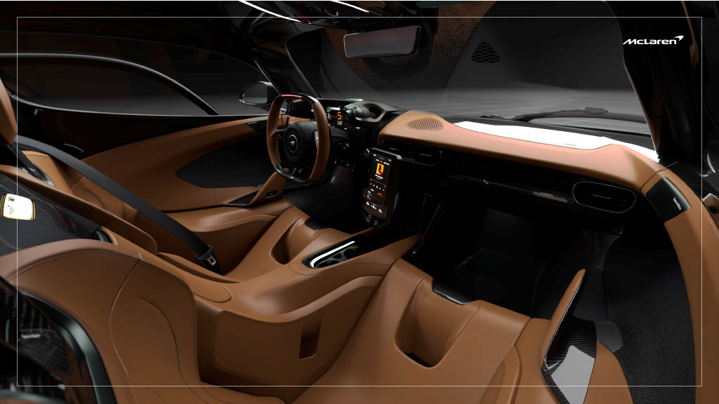 Renders of the customised Country Life McLaren