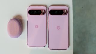 Google Pixel 9 Pro and 9 Pro XL in Pink