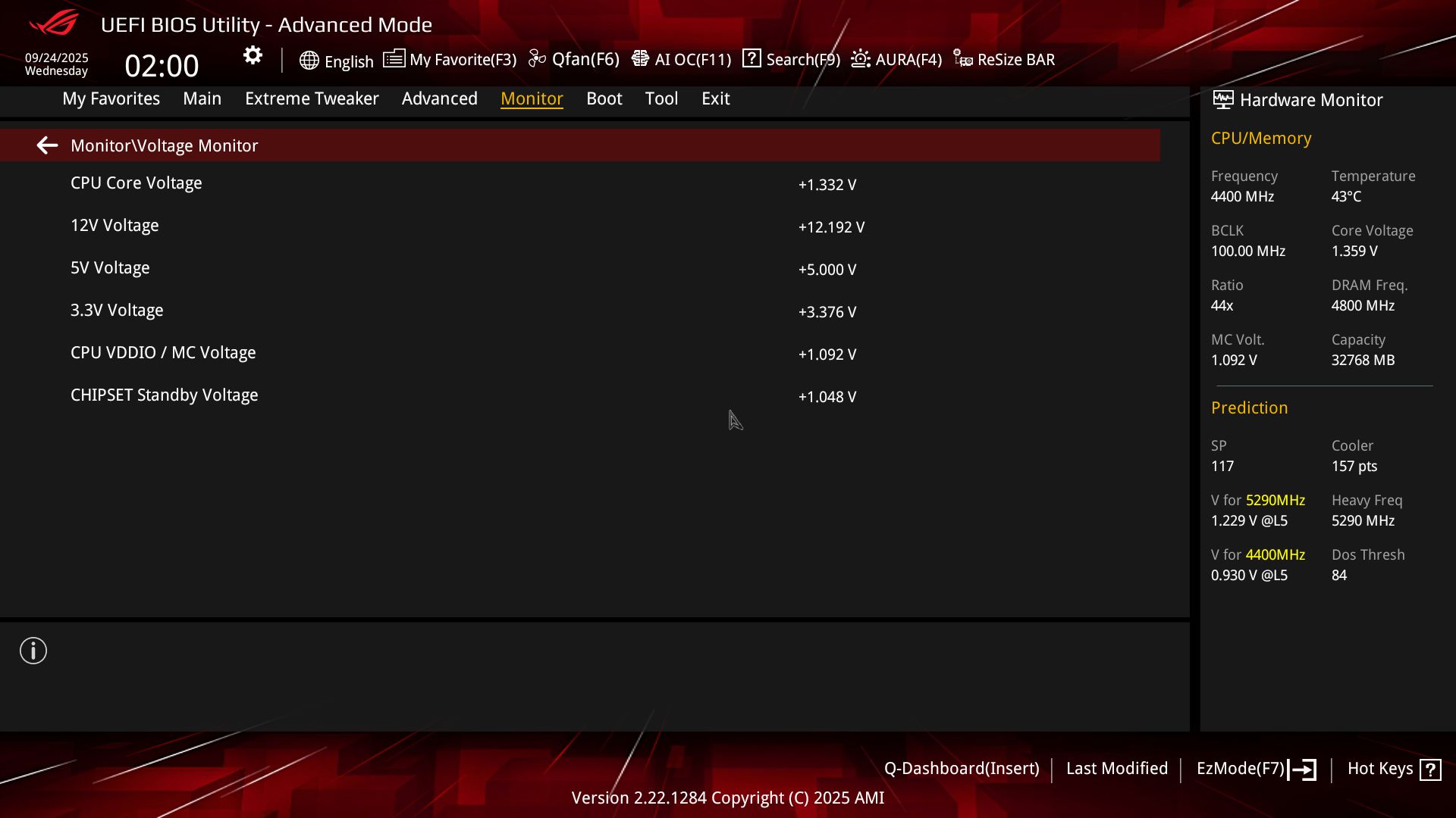 Asus ROG Crosshair X870E Extreme - BIOS Images