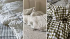 Three of the best bedding sets - from rowen and wren, secret linen store, and piglet in bed.