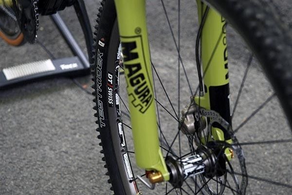 Meanwhile, Irina Kalentieva and her Topeak-Ergon team attacked the courses with prototype tyres from team sponsor Continental.