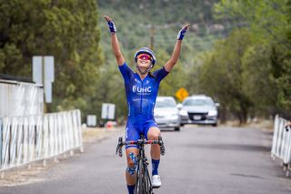 Diana Penuela wins the final stage at the Tour of the Gila