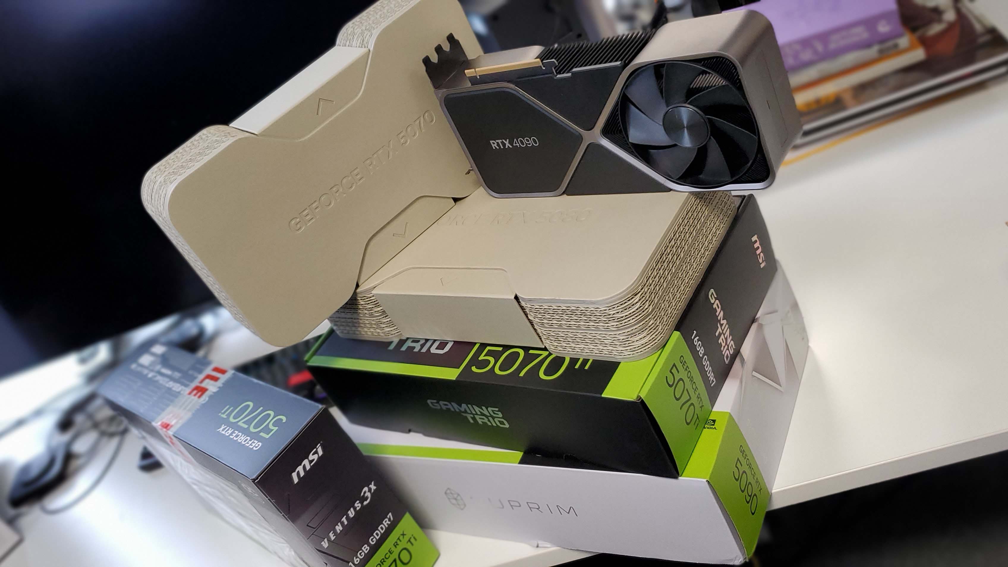 Nvidia says it's sold twice as many RTX 50-series cards as RTX 40-series in the first 5 weeks. I'd bloody well hope so given there was essentially just the RTX 4090 for competition