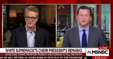 Joe Scarborough has tough words for Trump.