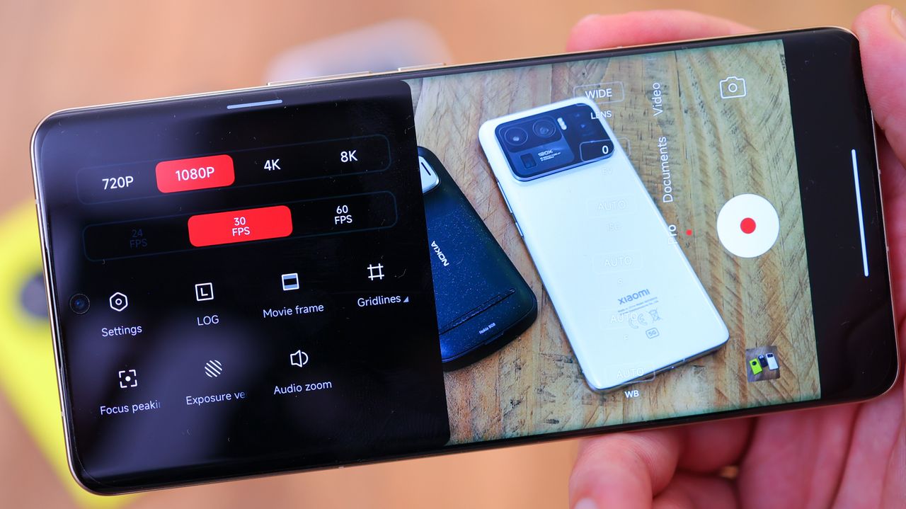 A photo of the Xiaomi 12s Ultra smartphone