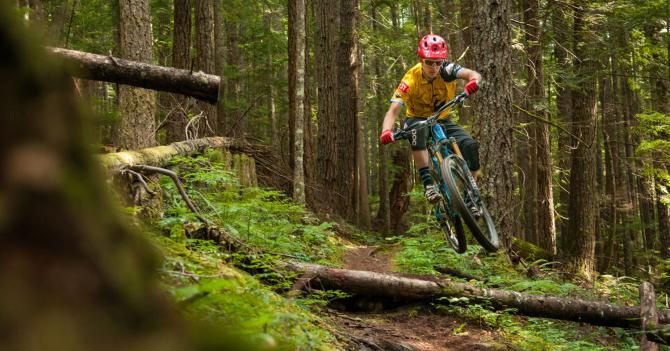 One of the other EWS races I raced was the Crankworx round in B.C.