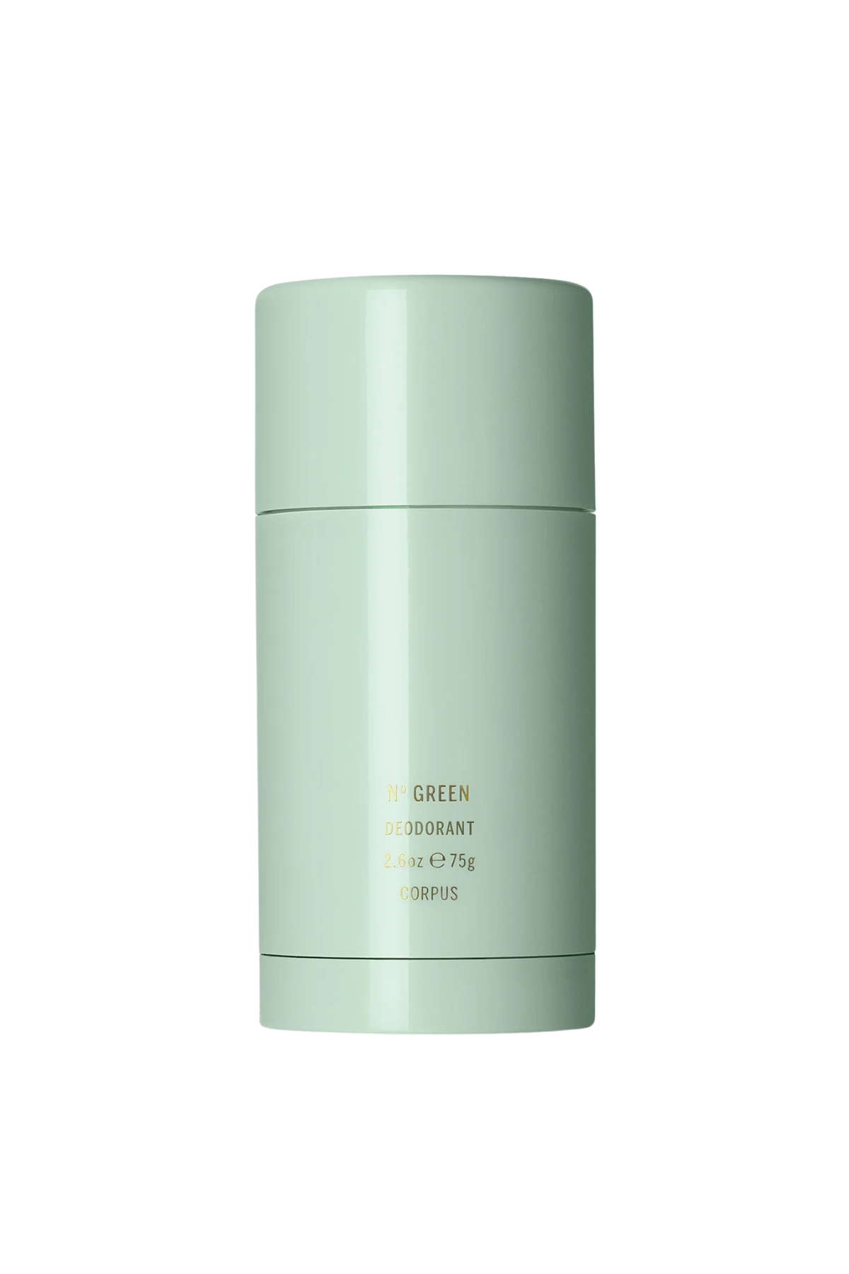 Corpus, one of the best women's deodorants, set against white background.
