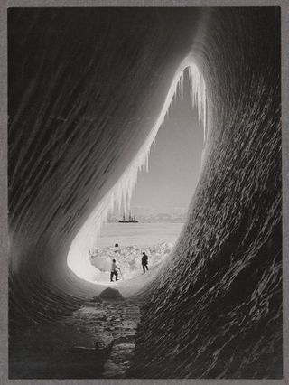 Antarctic ice cave