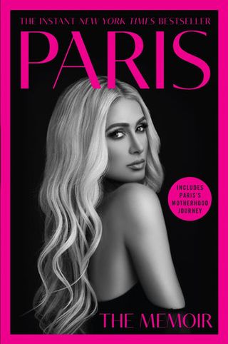 paris hilton celebrity memoir book cover