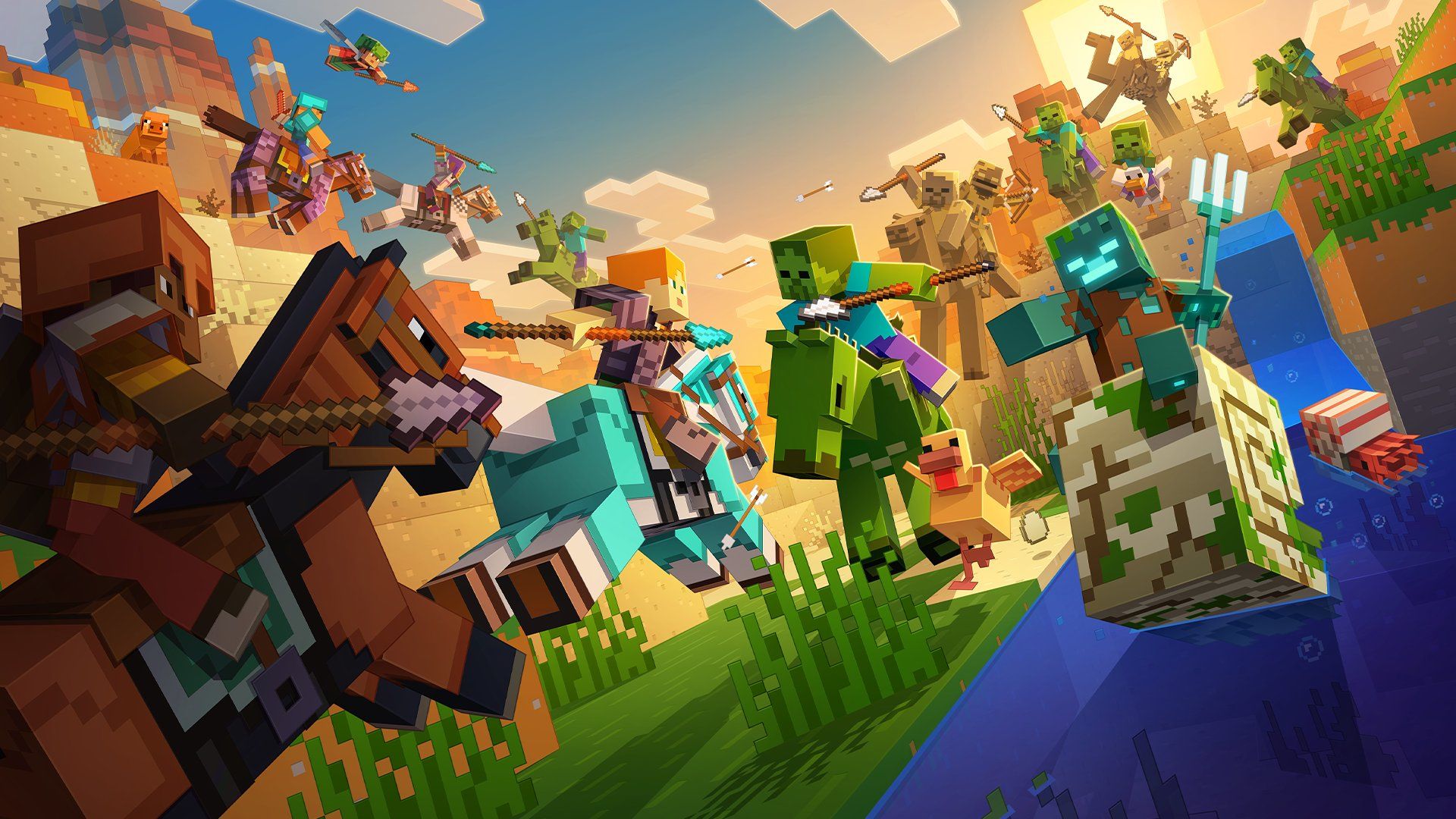 Everything to know about Minecraft's Mounts of Mayhem update