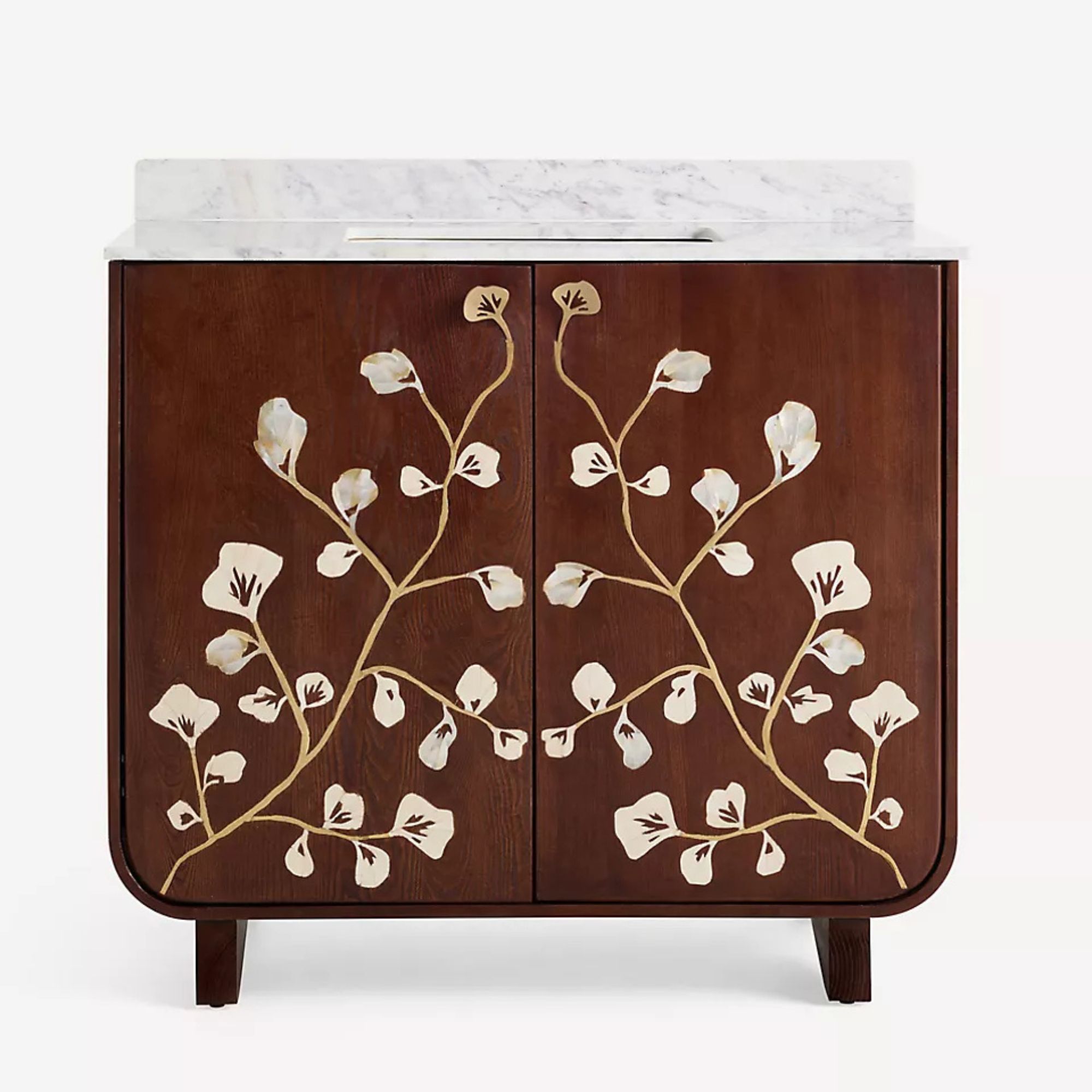 Toulouse Ash Wood Single Bathroom Vanity