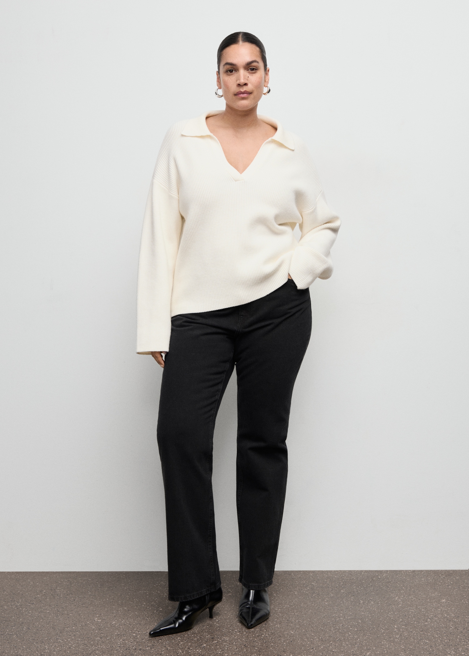 Matilda Medium-Rise Straight-Fit Jeans - Women | Mango United Kingdom