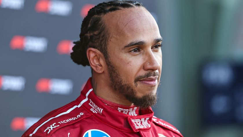 Lewis Hamilton of Great Britain and Scuderia Ferrari looks on during Sprint Qualifying ahead of the F1 Grand Prix of China at Shanghai International Circuit in Shanghai, China, on March 21, 2025. (Photo by Song Haiyuan/Paddocker/NurPhoto via Getty Images)