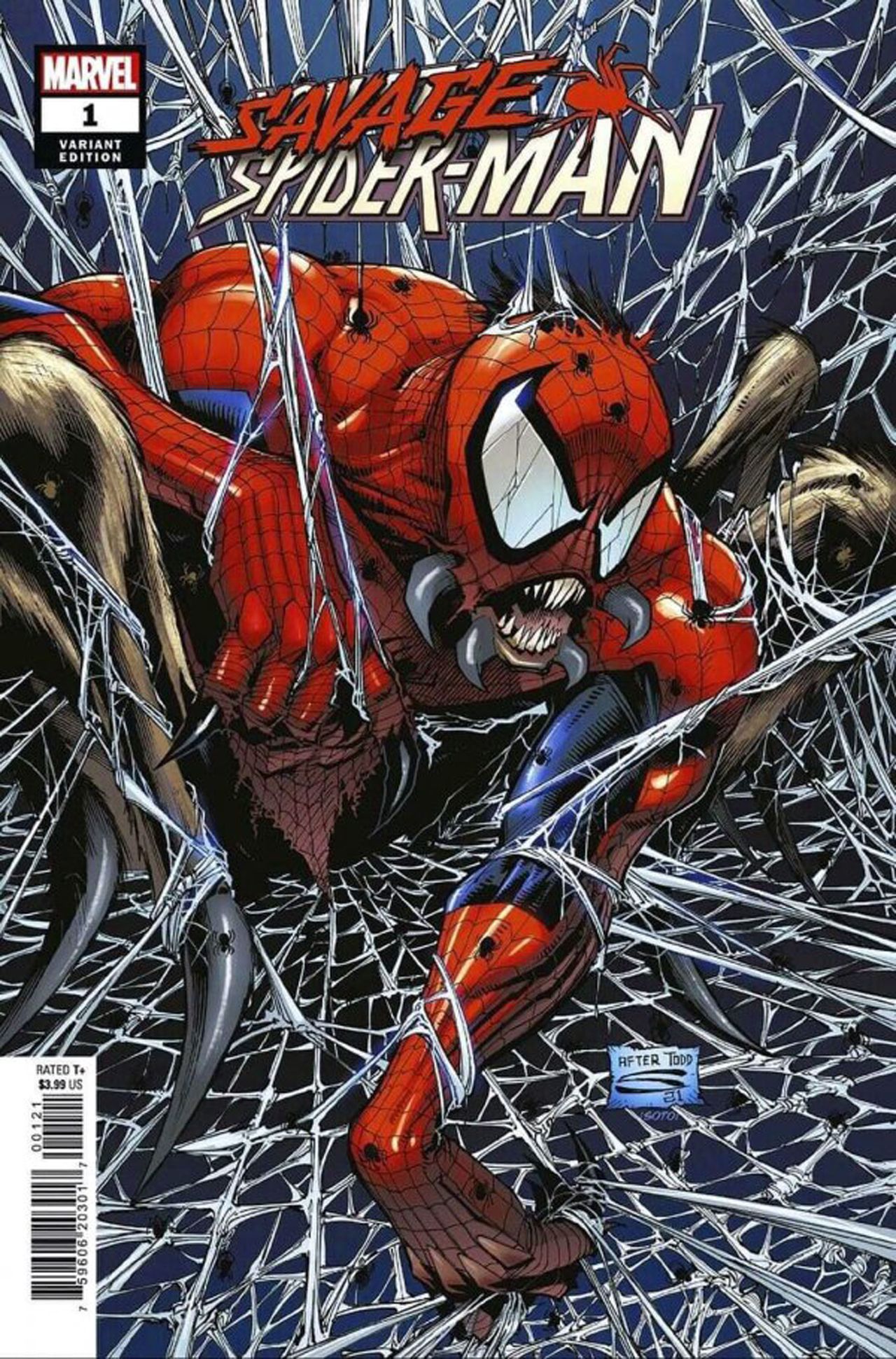 Savage Spider-Man #1 variant cover