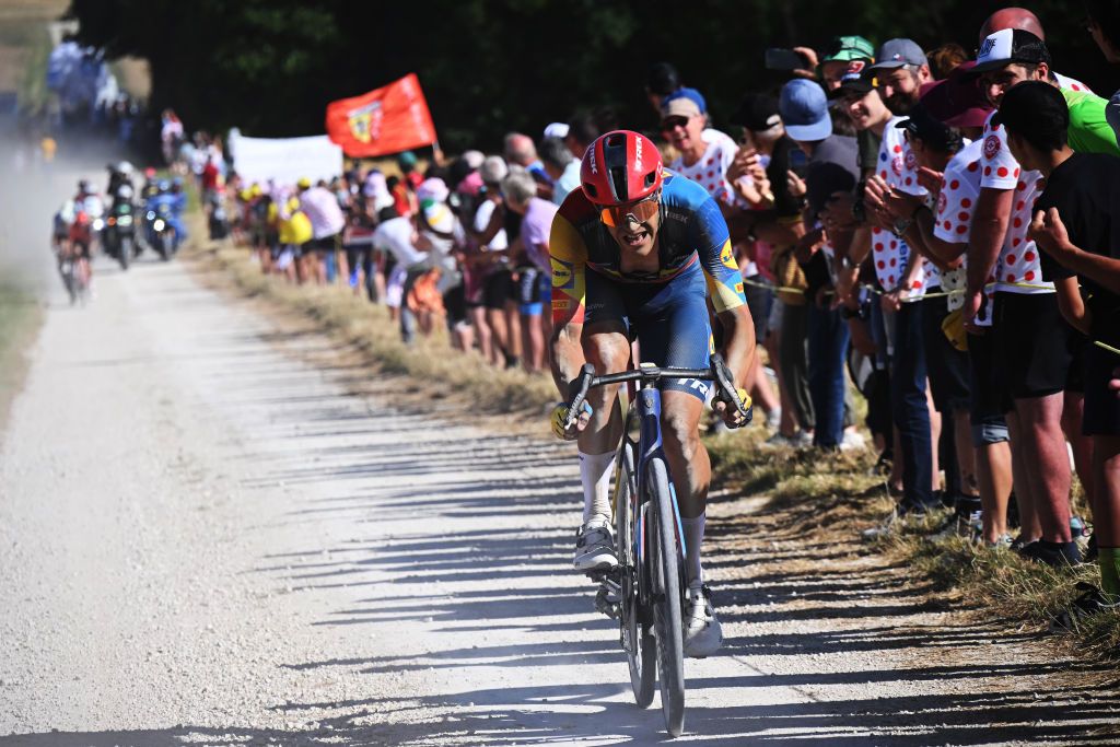 ‘I attempted every part’ – Jasper Stuyven’s assault falls brief in Tour de France gravel stage