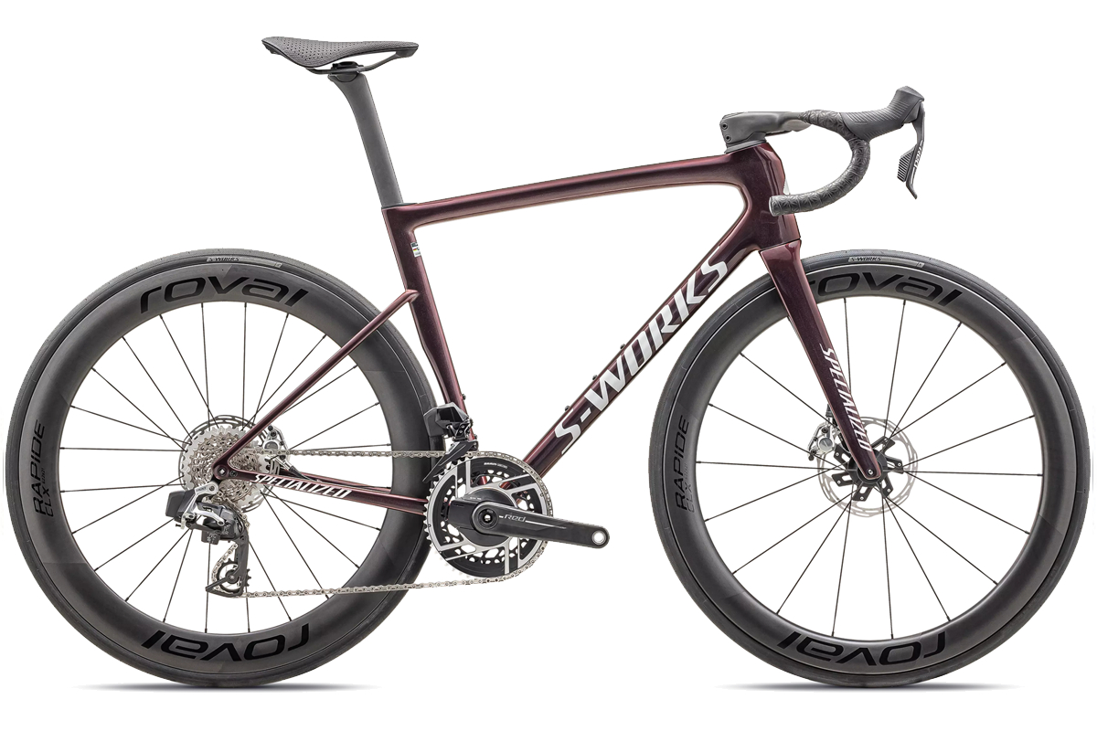 Specialized S-Works Tarmac SL8 on a white background