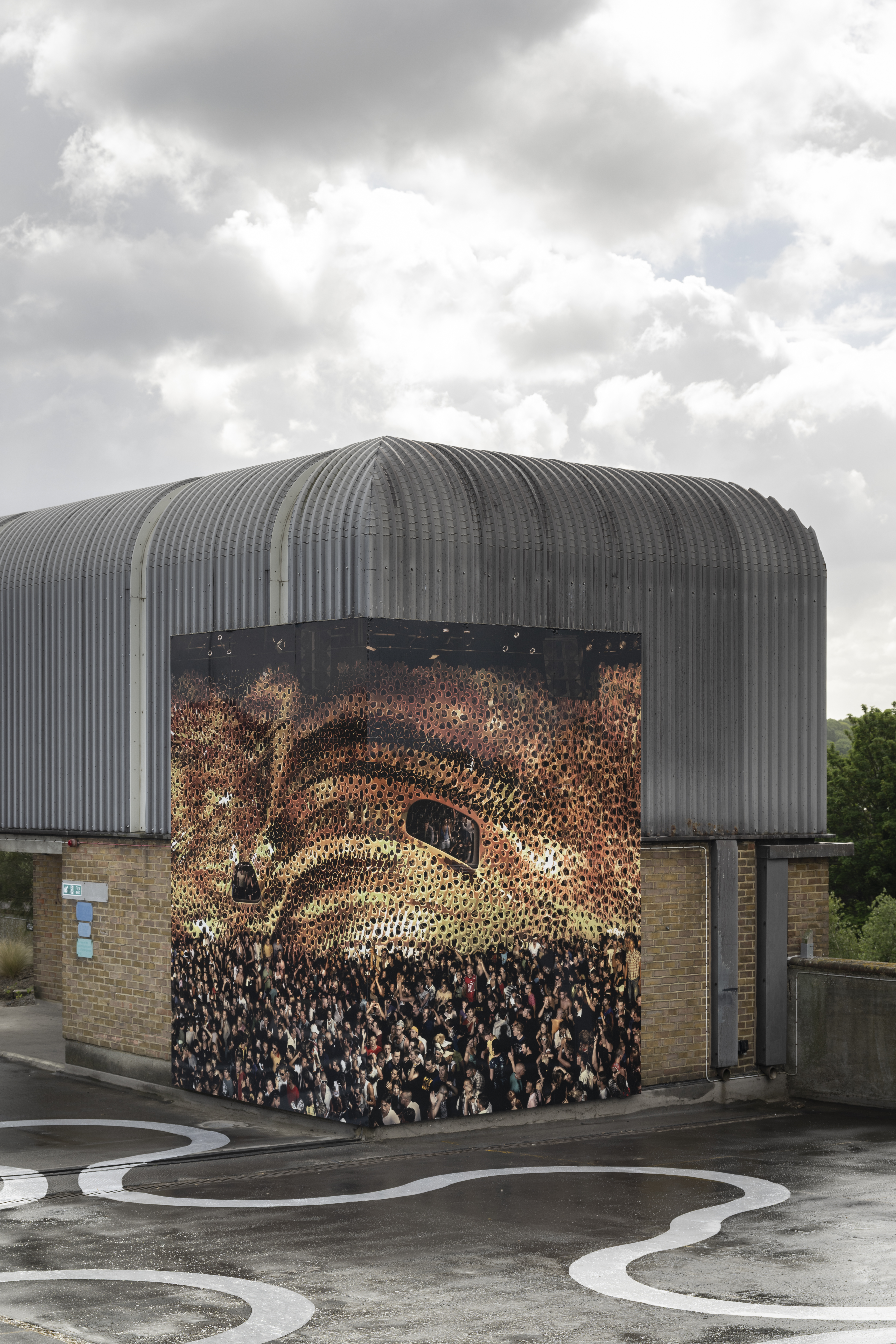 outdoors art works at bold tendencies in peckham