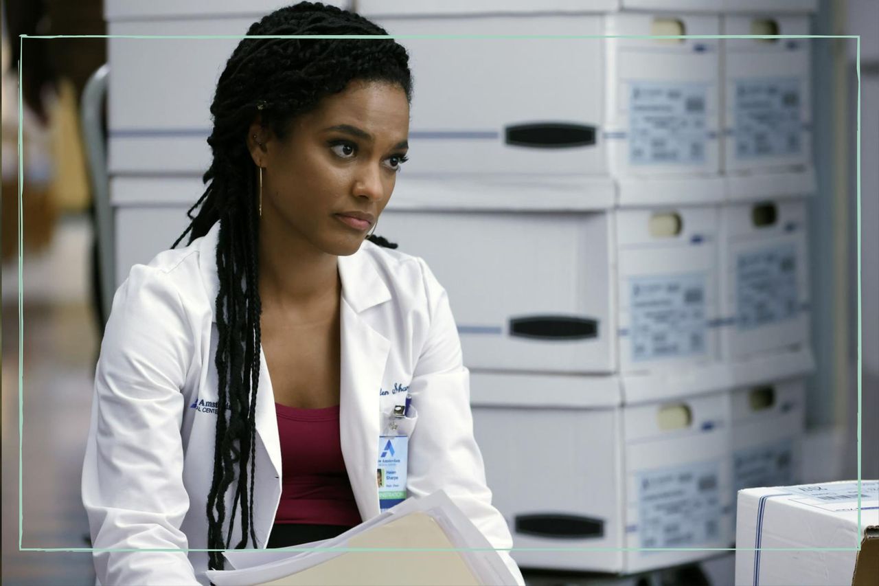 Freema Aygeman as Dr. Helen Sharpe in New Amsterdam