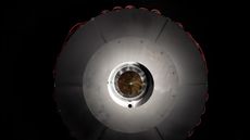 The optical power beaming receiver designed for DARPA's power-beaming experiment.