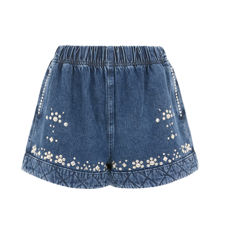 Hayley Menzies denim shorts