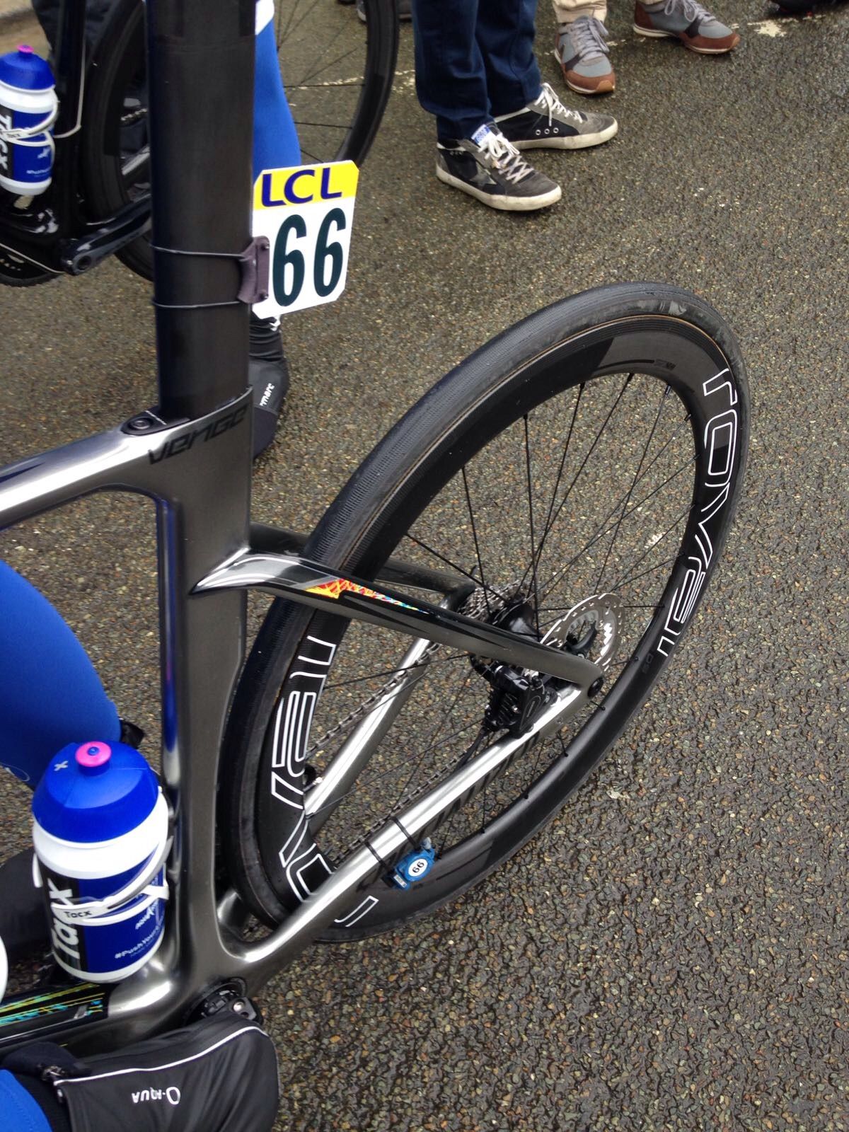 Marcel Kittel returned to disc brakes at Paris-Nice.