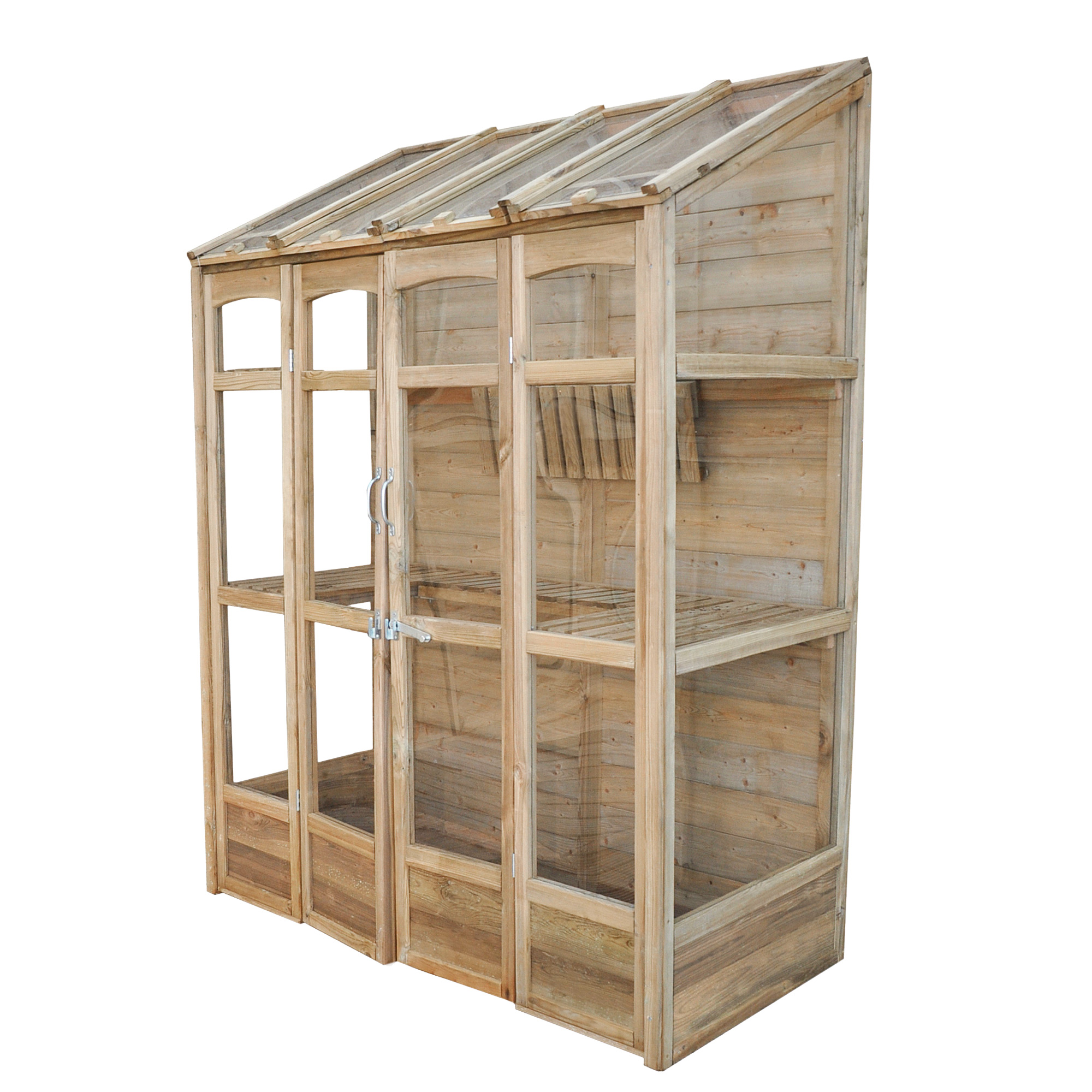 Styrene pent mini greenhouse at B&Q