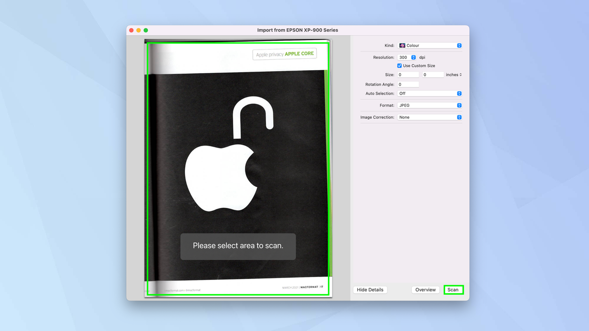 How to scan on Mac using Preview Tom's Guide