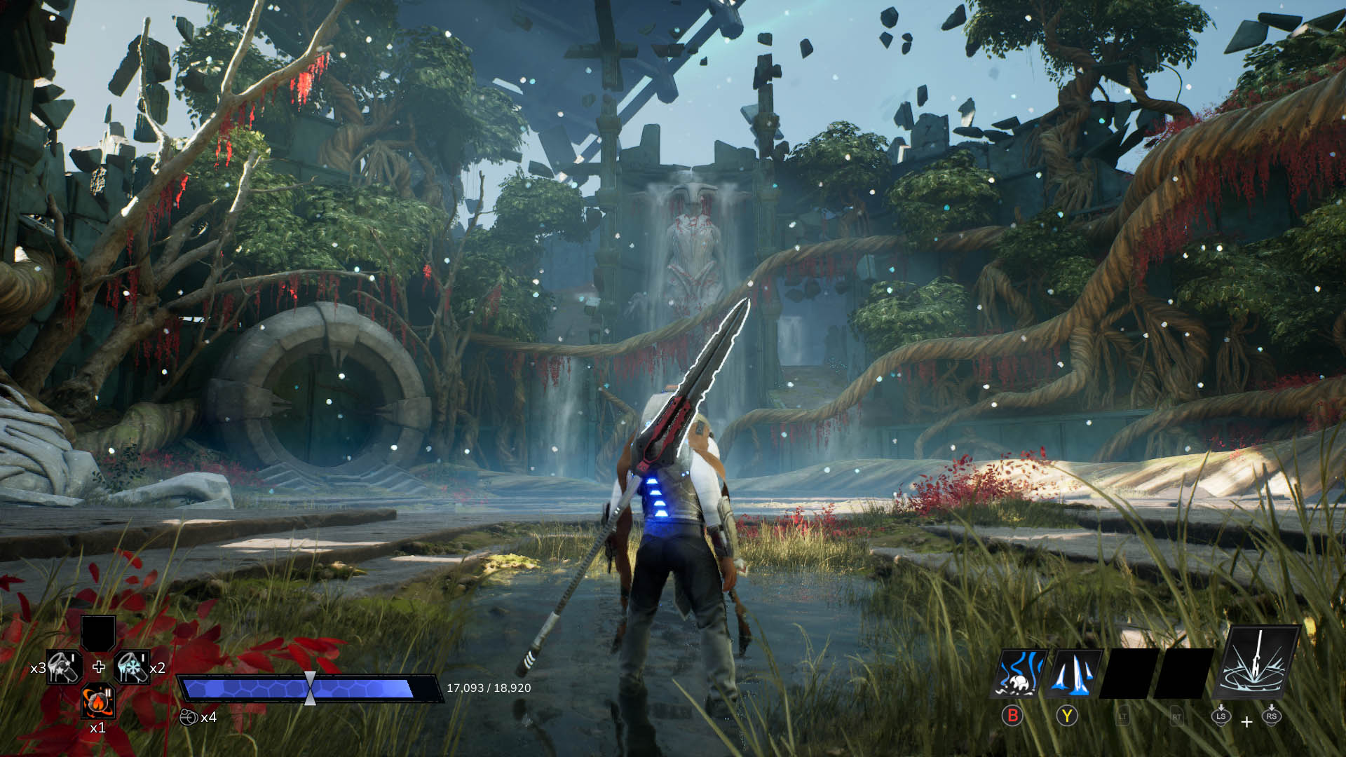 Standing in a swampy region in Empyreal
