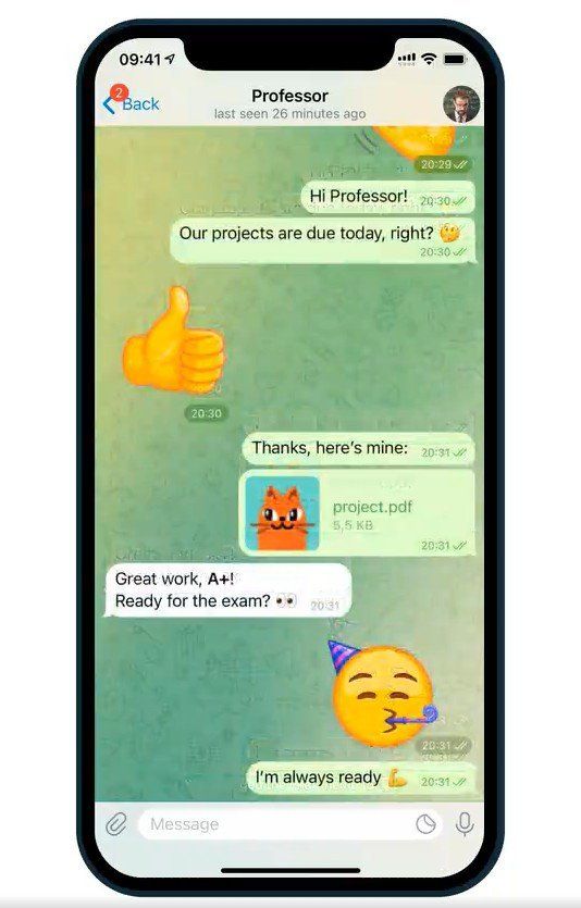 Telegram Chat Theme