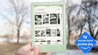 Kindle 2024 shown in hand