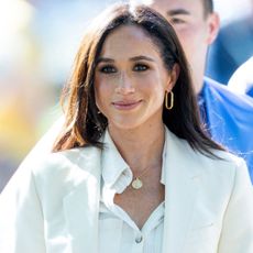 Stress patches: Meghan Markle after being spotted wearing a NuCalm stress patch