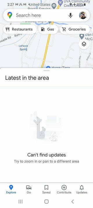 Google Maps Broken