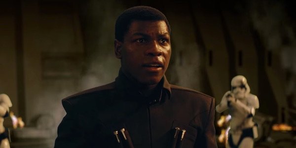 John Boyega as Finn in Star Wars: The Last Jedi