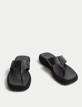 M&S Collection, Flatform Toe Thong Sandals