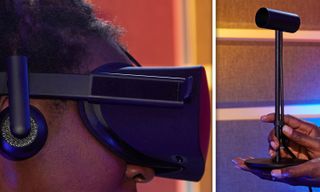 Oculus Rift and motion sensor. Credit: Jeremy Lips / Tom's Guide
