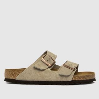 Birkenstock Arizona Sandals in Beige 
Brown